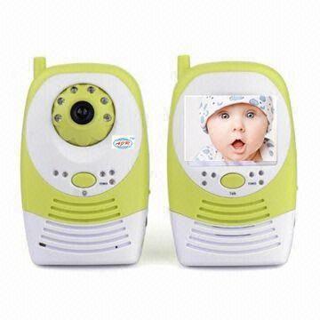 붙박이 스피커 및 1/3 인치 색깔 CMOS 이미지화 장치를 가진 무선 아기 감시자